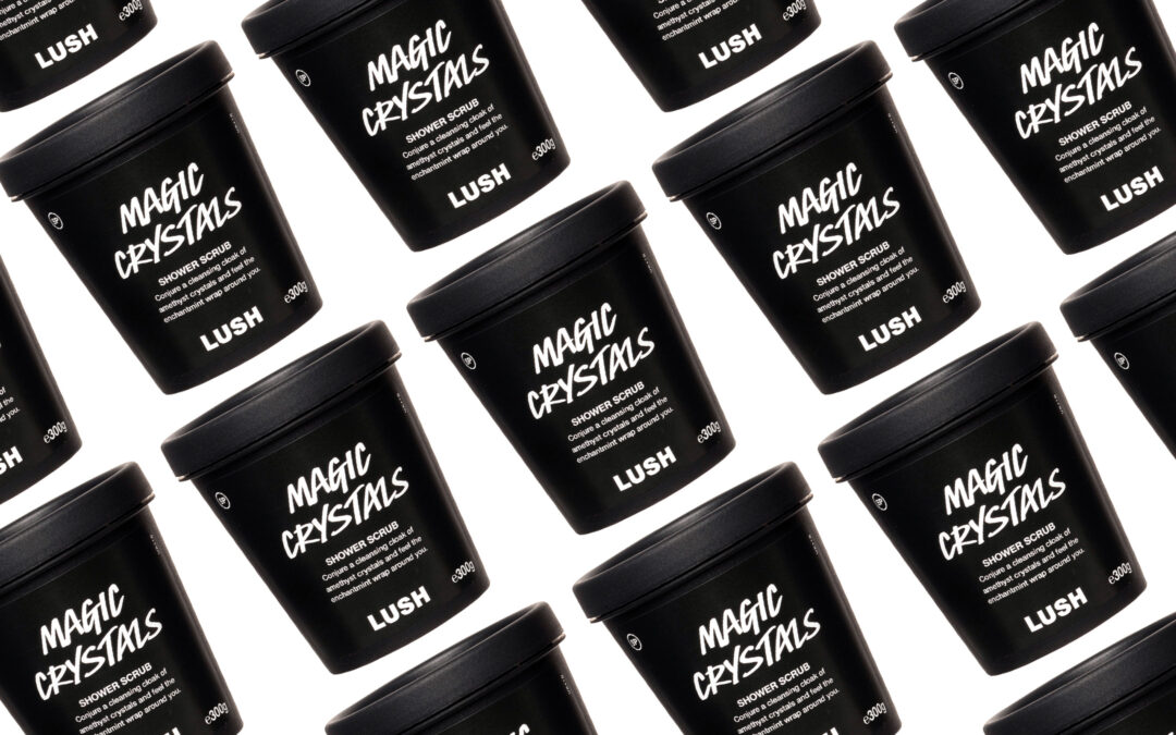 Magic Crystal Gel Douche Exfoliant, Lush