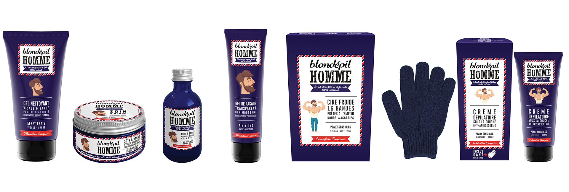 Dompter ses poils avec Blondépil Homme